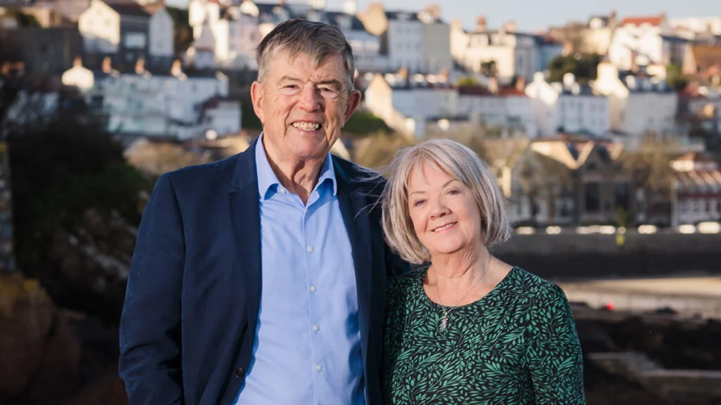 Doug Perkins and Mary Perkins, co-founders of Specsavers