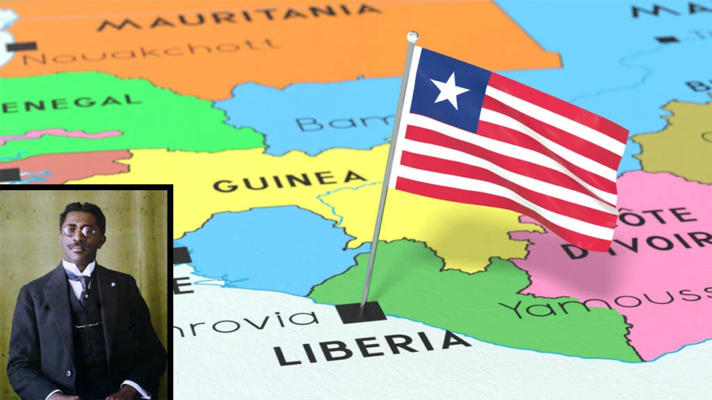 Liberia map